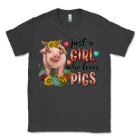 Smoke western just girl who loves pigs Classic Tee - texasbilliewilder