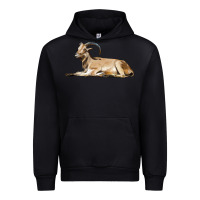 Black Spanish Goat Urban Hoodie - LillyAllenDesigns