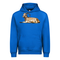 Cobalt Spanish Goat Urban Hoodie - LillyAllenDesigns