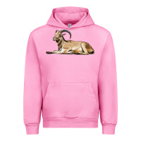 Fuchsia Pink Spanish Goat Urban Hoodie - LillyAllenDesigns