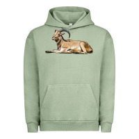 Pigment Oil Green Spanish Goat Urban Hoodie - LillyAllenDesigns