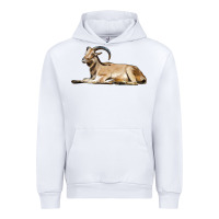 White Spanish Goat Urban Hoodie - LillyAllenDesigns