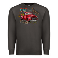 Smoke eat fresh buy local Premium Sweatshirt - CowhideDigitalArt