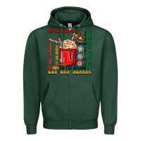 Sports Green tis the season Zipper Hoodie - Zillion Design Studio