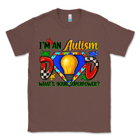 Chestnut im an autism dad whats your superpower Classic Tee - Zillion Design Studio