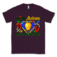 Plum im an autism dad whats your superpower Classic Tee - Zillion Design Studio
