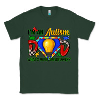 Sports Green im an autism dad whats your superpower Classic Tee - Zillion Design Studio