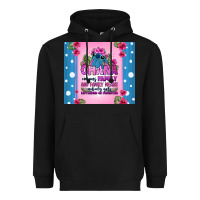 Black ohana means family stitch Heavyweight Hoodie - Zillion Design Studio