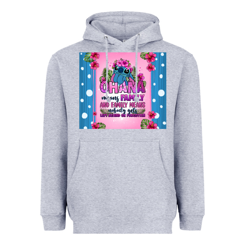 Ohana Means Family Stitch Heavyweight Hoodie by Zillion Design Studio | Teevron