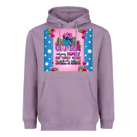 Lavender ohana means family stitch Heavyweight Hoodie - Zillion Design Studio