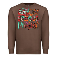 Chestnut old school playlist cassette Premium Sweatshirt - FaDigitalArtStudio