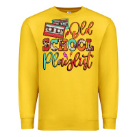 Lemon old school playlist cassette Premium Sweatshirt - FaDigitalArtStudio