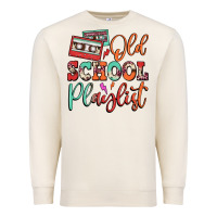 Sandshell old school playlist cassette Premium Sweatshirt - FaDigitalArtStudio