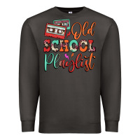 Smoke old school playlist cassette Premium Sweatshirt - FaDigitalArtStudio