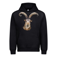 Black spanish goat face Urban Hoodie - LillyAllenDesigns