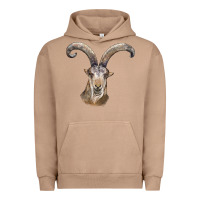 Pigment Burro spanish goat face Urban Hoodie - LillyAllenDesigns