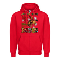 Red jingle horse dec 25 giddy jingle horse pick up fee Zipper Hoodie - Zillion Design Studio