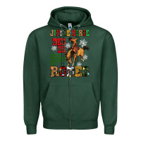 Sports Green jingle horse dec 25 giddy jingle horse pick up fee Zipper Hoodie - Zillion Design Studio