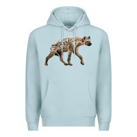 Blue Mist hyena Premium Hoodie - LillyAllenDesigns