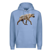 Colony Blue hyena Premium Hoodie - LillyAllenDesigns