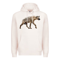 Pale Pink hyena Premium Hoodie - LillyAllenDesigns