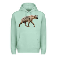 Seafoam hyena Premium Hoodie - LillyAllenDesigns