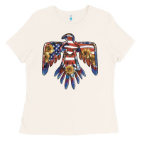 Bone thunderbird usa Ladies Tee - BarkalooDesign