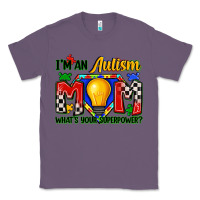 Lavender i'm an autism mom what's your superpower Classic Tee - Zillion Design Studio
