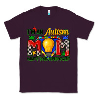 Plum i'm an autism mom what's your superpower Classic Tee - Zillion Design Studio