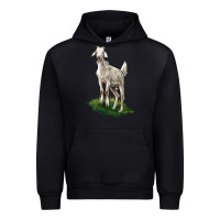Black Kiko Goat Urban Hoodie - LillyAllenDesigns
