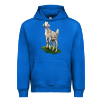 Cobalt Kiko Goat Urban Hoodie - LillyAllenDesigns