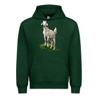 Forest Green Kiko Goat Urban Hoodie - LillyAllenDesigns
