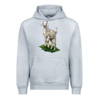 Heather Grey Kiko Goat Urban Hoodie - LillyAllenDesigns