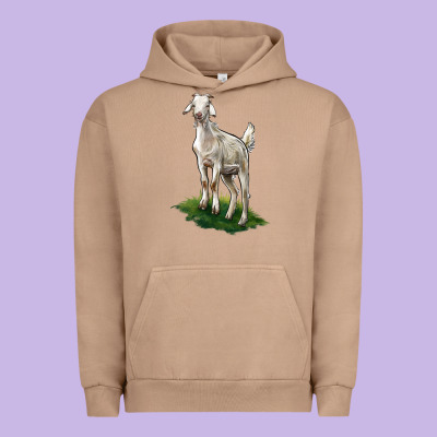 Kiko Goat Urban Hoodie Designed By Lillyallendesigns