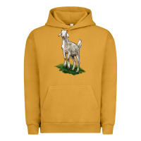 Pigment Peanut Butter Kiko Goat Urban Hoodie - LillyAllenDesigns