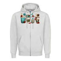 Dove Grey faith coffee cups Zipper Hoodie - texasbilliewilder