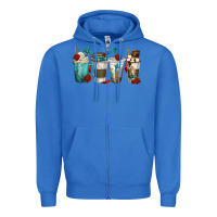 True Royal faith coffee cups Zipper Hoodie - texasbilliewilder