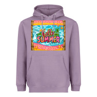 Lavender hello summer Heavyweight Hoodie - Zillion Design Studio