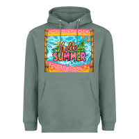 Sage hello summer Heavyweight Hoodie - Zillion Design Studio