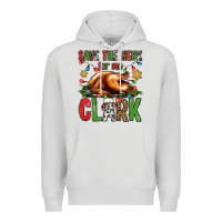 Dove Grey save the neck for me clark christmas vacation Premium Hoodie - Jasminsmagicworld