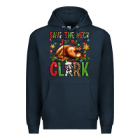 Navy save the neck for me clark christmas vacation Premium Hoodie - Jasminsmagicworld
