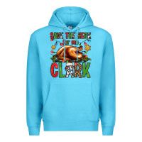 Ocean Blue save the neck for me clark christmas vacation Premium Hoodie - Jasminsmagicworld