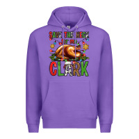 Purple save the neck for me clark christmas vacation Premium Hoodie - Jasminsmagicworld