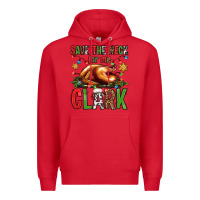 Red save the neck for me clark christmas vacation Premium Hoodie - Jasminsmagicworld
