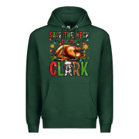 Sports Green save the neck for me clark christmas vacation Premium Hoodie - Jasminsmagicworld
