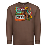 Chestnut rodeo sunflower cactus cassette Premium Sweatshirt - FaDigitalArtStudio