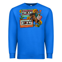 True Royal rodeo sunflower cactus cassette Premium Sweatshirt - FaDigitalArtStudio