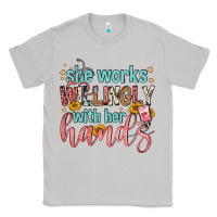 Moon Dust she works willingly with her hands Classic Tee - FaDigitalArtStudio