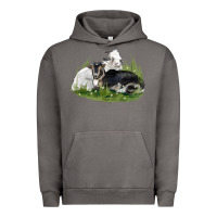 Pigment Tornado two baby nigerian dwarf goat Urban Hoodie - LillyAllenDesigns