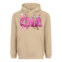 Mushroom Breast Cancer CNA Certified Nursing Assistant Heavyweight Hoodie - texasbilliewilder